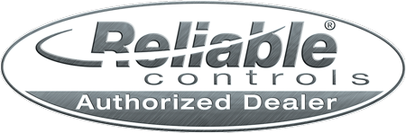 Reliable® Controls logo | Accel Mechanical